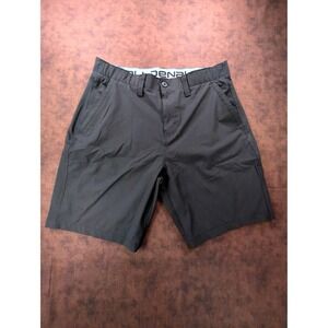 Denali Mens Black Performance Bermuda Shorts Size 34 Quick Dry Wicking Chino